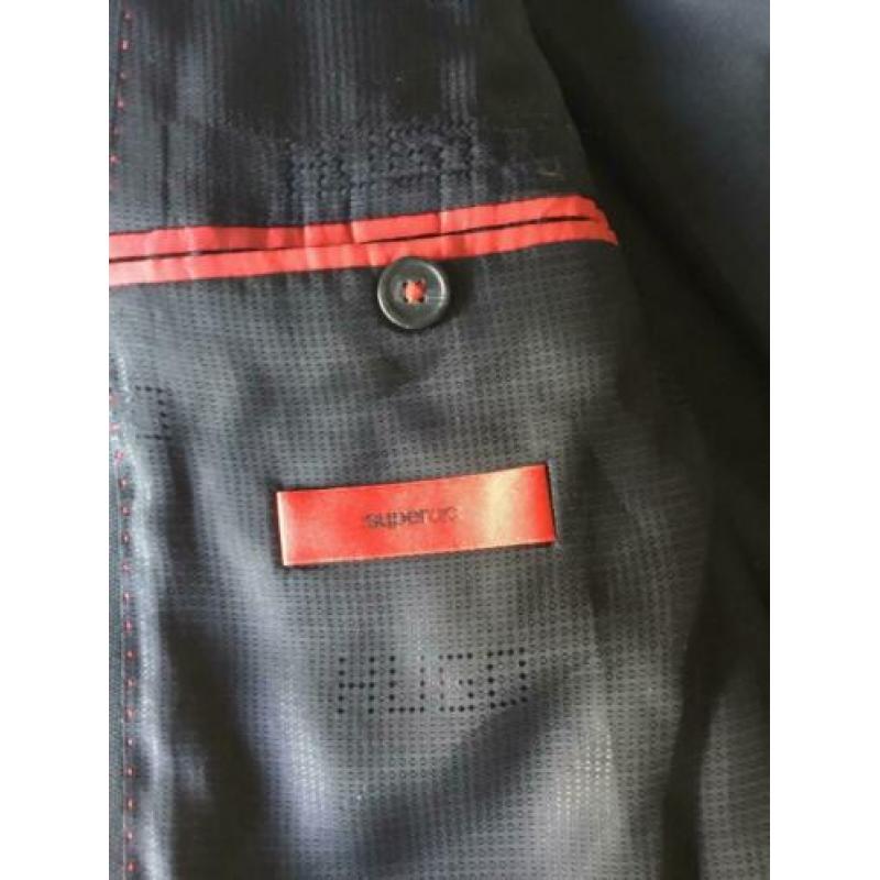 Mooi slimfit HUGO kostuum, mt 52 Hugo Boss donkerblauw