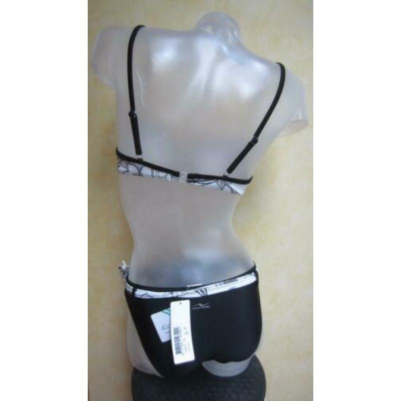 40B Nwe zwart wit voorgevormde beugel bikini N. Nobel 40 B