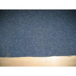 Vloerbedekking blauw gemêleerd