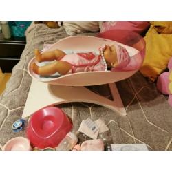 Baby born met accessoires.