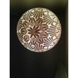 Verschillende lampen hanglamp kant XXL nieuw! glaslamp