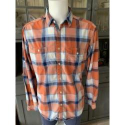 Mooi houthakkers overhemd blouse van ESPRIT maat XL