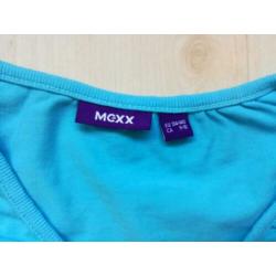 Mexx aqua blauw bolero vestje mt 134 140