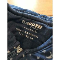 Snoozebaby Slaapzak Winter Indigo Stars