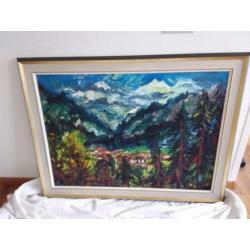 Te koop schilderij van Jan makkes.