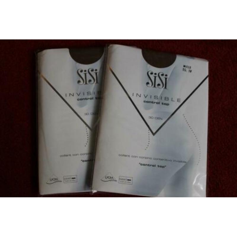 SiSi Invisible Control Top 30 panty 's
