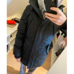 ZO GOED ALS NIEUW! Moscow winterjas zwart maat XS