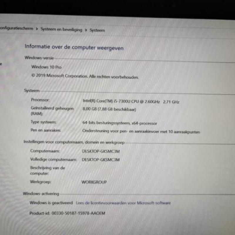 HP Elitebook x360 1030 G2. I5, 8GB RAM, 512GB SSD, 13,3 "