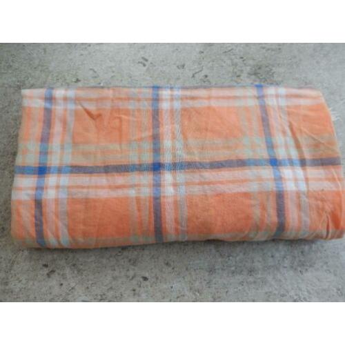Twenty One by Mc Gregor geruite shawl sjaal zalm
