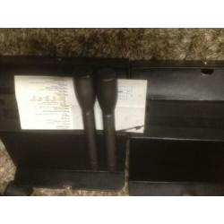 AudioTechnica 2 x ATM10 Omnidirectional Condenser Microphone