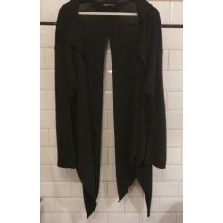 Extravagant zwart vest Ziggy Cain 48/50/52 KASTOPRUIMING