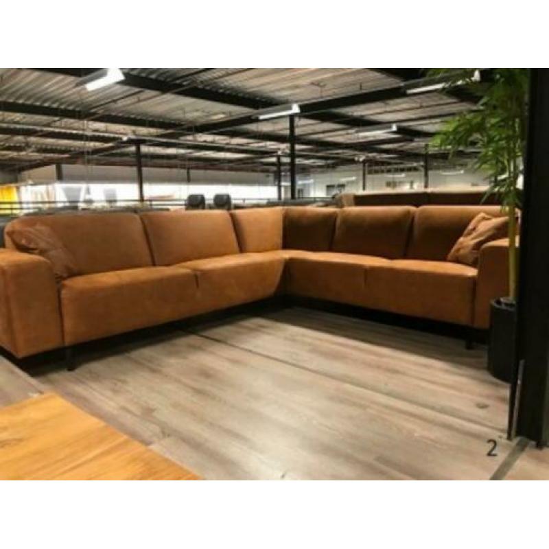Bankstellen bekleed met stof