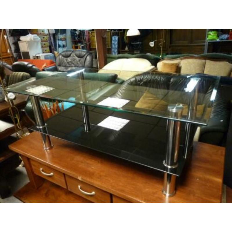 glazen salontafel