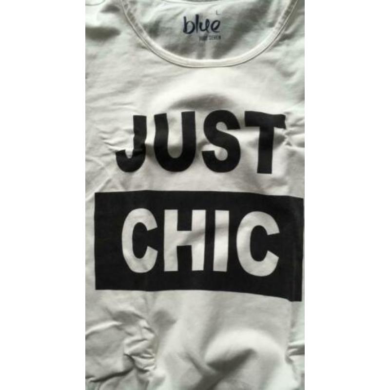 BLEU SEVEN??crème shirt met lange mouwen ??L