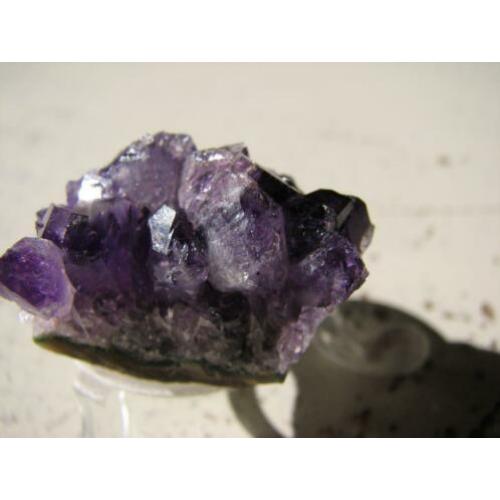 Diverse Mooie stukjes Amethyst uit Brazilië.€ 5,00 per stuk