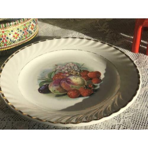 Dessertbordje handbeschilderd van Nimy