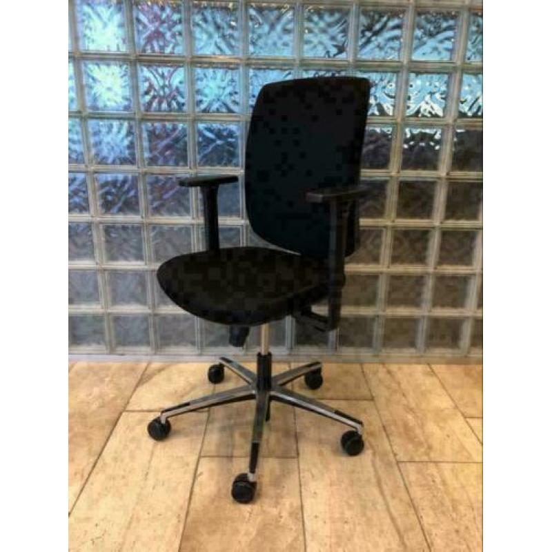 Beta , burostoel , bureaustoelen , zwart/chroom