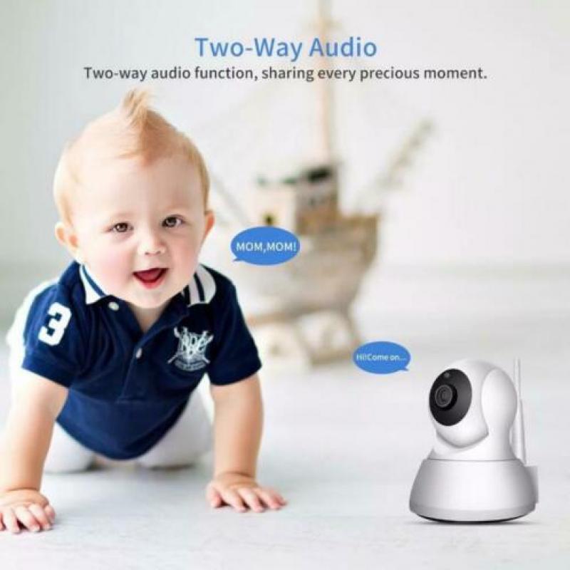 Hd babyfoon/ bewakingscamera 350 incl geheugenslot op=op