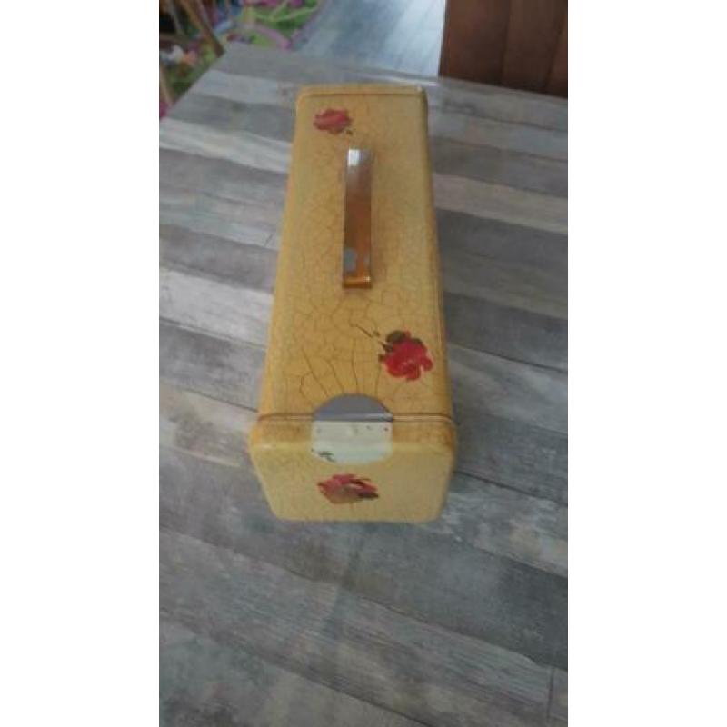 vintage ontbijtkoektrommel