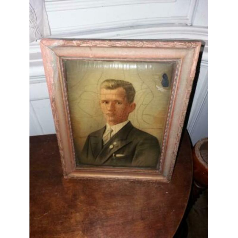 3 rollen vintage bloemetjes behang, Frans