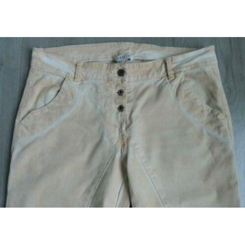 TRANSFER íets gemeleerde Skinny-Broek in maat 40