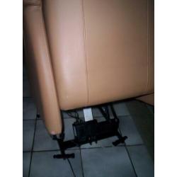Prominent sta op stoel relax fauteuil leder maat M medium