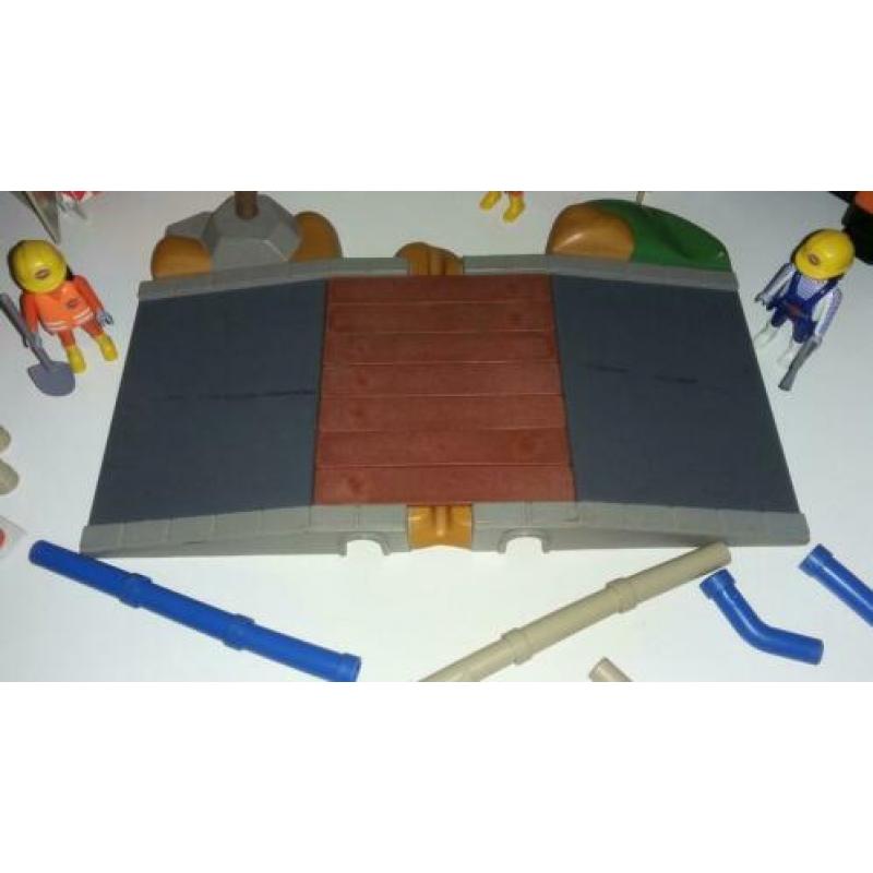 Werk aan de weg van Playmobil