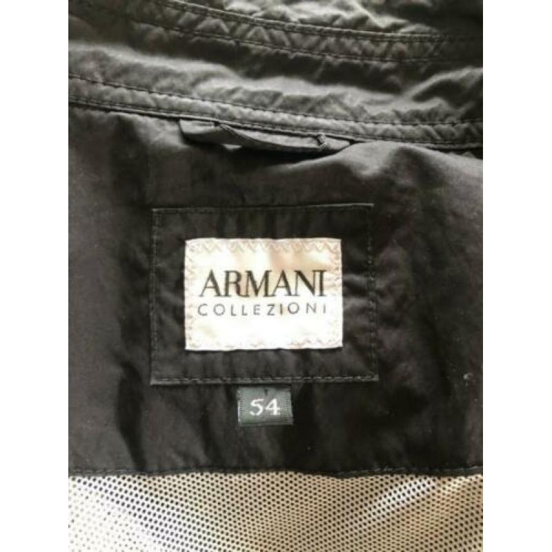 ARMANI BOMBER JACKET ZWART mt 52