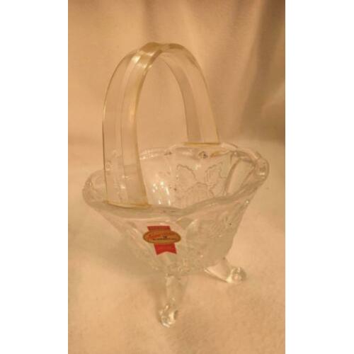 Anna Hutte Vintage lood kristalglas bloemenmand