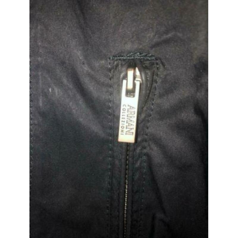 ARMANI BOMBER JACKET ZWART mt 52