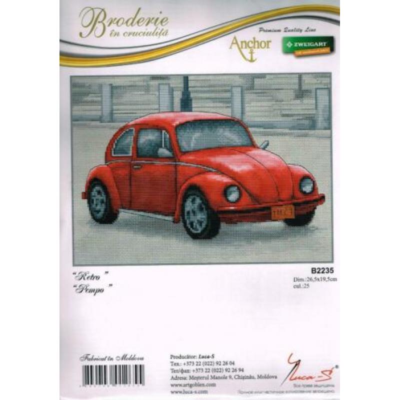 Cado LUCA BORDUURPAKKET, RODE KEVER 2235