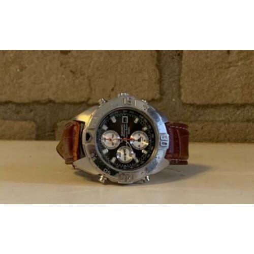 SEIKO CHRONOGRAAF en t. 100 mtr waterdicht (zolder vondst)
