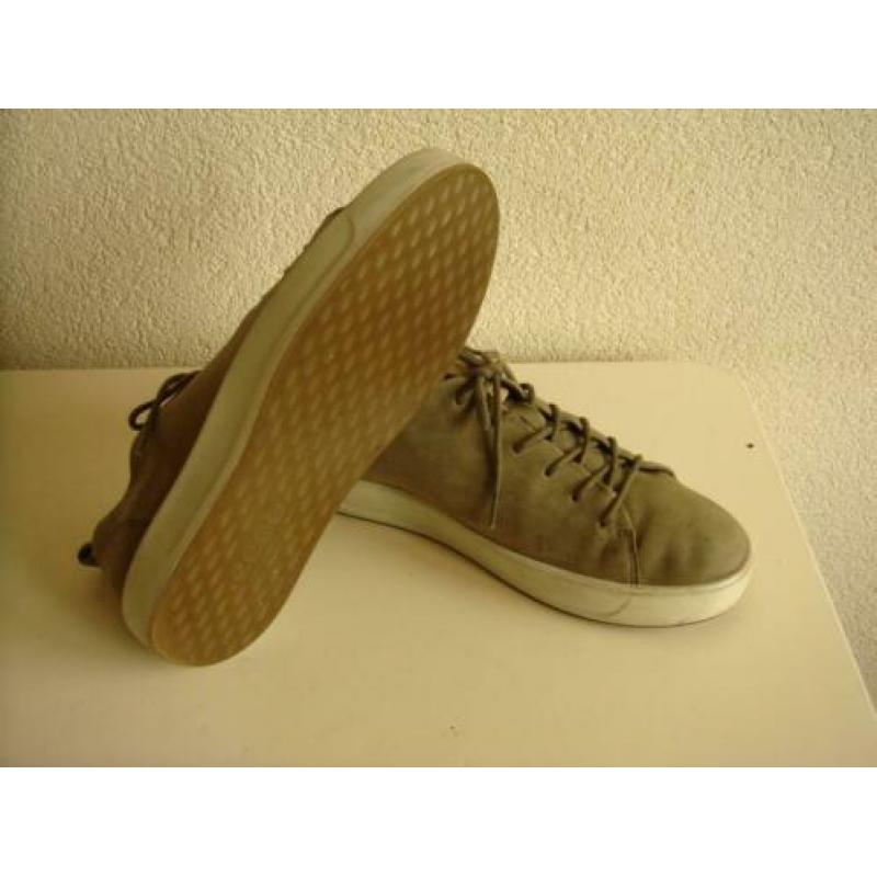 ECCO herensneakers, maat 41, groen leder (2)