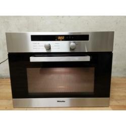Mooie RVS Miele inbouw combi magnetron/combi /oven