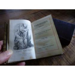 Franse Paroissien Romain Ete en Automne 1891 limoges leer