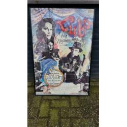Antieke vintage filmposter