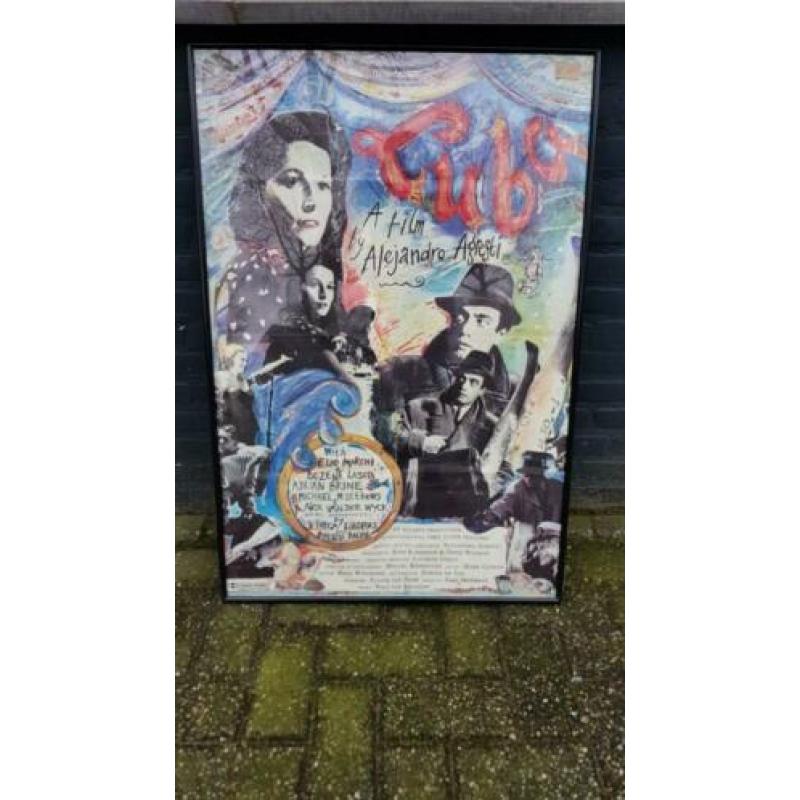 Antieke vintage filmposter