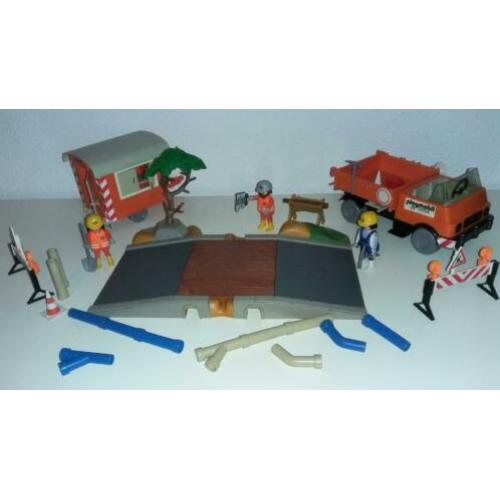 Werk aan de weg van Playmobil