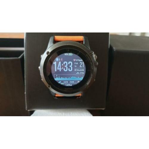 Garmin fenix 3 HR sapphire sporthorloge l