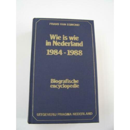 wie is wie in nederland 1984-1988