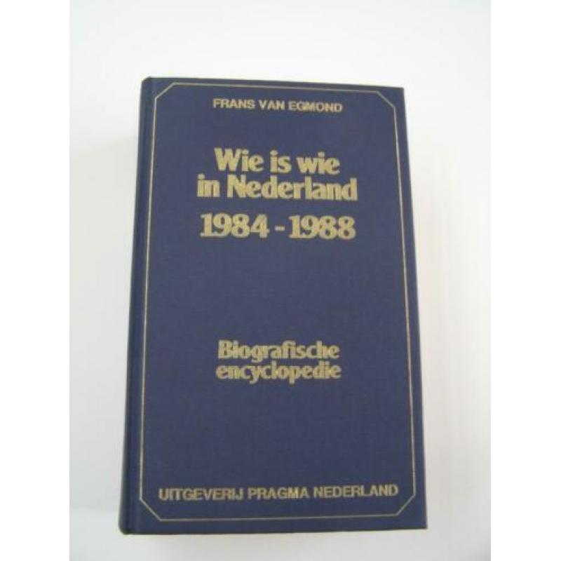 wie is wie in nederland 1984-1988