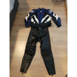 MJK Leathers | Hoge Kwaliteit Race / Motorpak (Nieuw 1759€)
