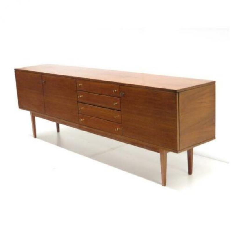 Groot vintage retro design dressoir / dressoirkast jaren '60