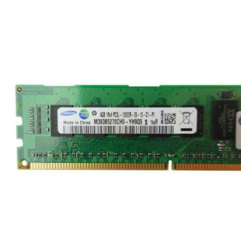 4GB 1rx4 PC3L-10600R DDR3 1333 Registered-ECC 664688-001