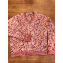 Roze kant vest ‘Costes’ mt xxl met top mt xxl