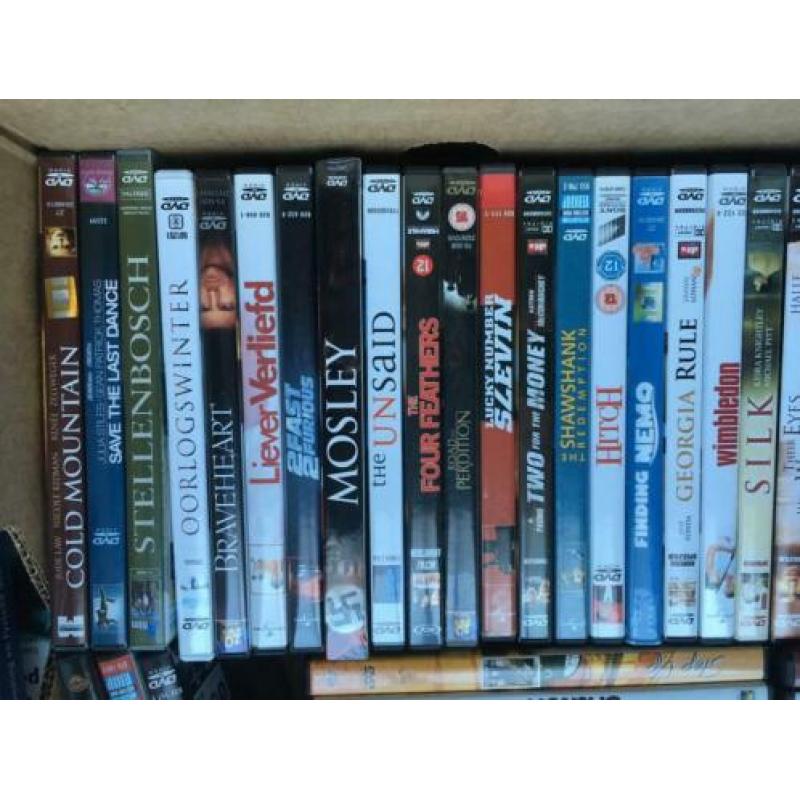 Top DVD’s 1 euro per stuk
