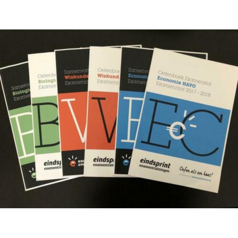 Samenvatting & oefenboek examenstof biologie/wiskunde/econom