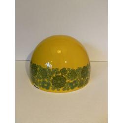 Kaj Franck Finel Finland Fog Morup hanglamp geel MCM emaille