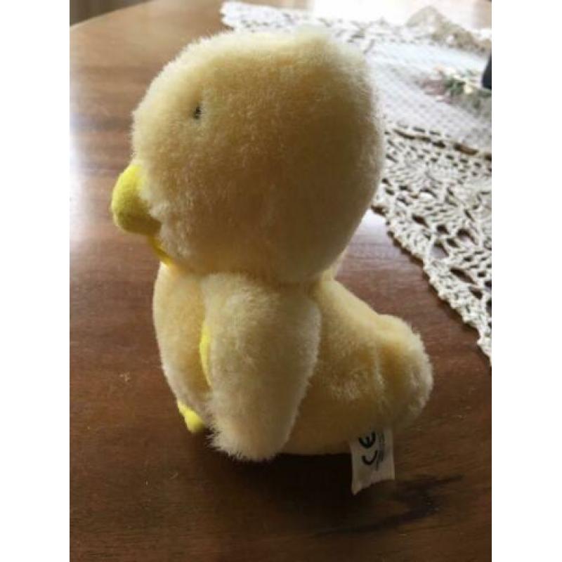 Schattige gele kuiken pluche knuffel