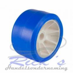 Bootrol, rollenset 70×120 mm op kantelblokje 40mm